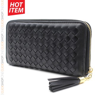 Ladies weave design with dongle fashion Hand Wallet New