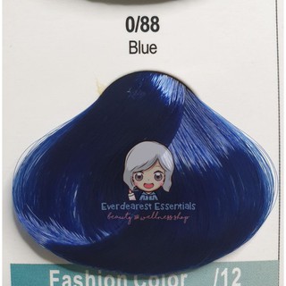 0/88 0.88 BLUE BOB KERATIN HAIR COLOR CREAM ONLY 100ML