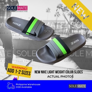 ▫℡✷【SOLEMATE 40-45】NEW NIKE LIGHT WEIGHT SLIDES (ADD 1-2 SIZES)