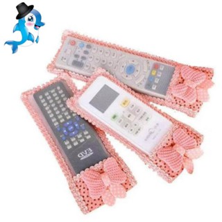 Mr.Dolphin #21*8cm.Lace TV Remote Control Protect Anti-Dust Fashion Cute Cover Bags
