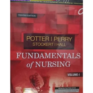 Fundamentals of Nursing by Potter/Perry 10th Edition