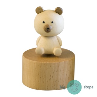 ☈☊Musical gift box wood- Bear. Christmas birthday christening wedding anniversary