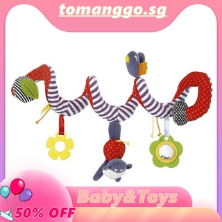 ⚡TOM01⚡ Cute Infant Baby Play Activity Spiral Bed & Stroller Toys Set Hanging Toys 3Q2A