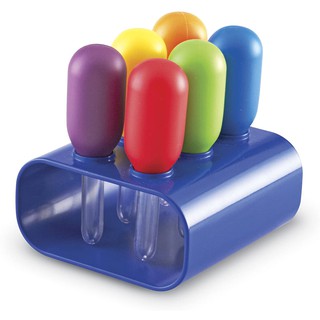 [ON HAND] Learning Resources Jumbo Colorful Eyedroppers, Set of 6 with Stand