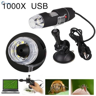 1000X 8 LED USB Digital Microscope Zoom 2MP Endoscope PC Cam (1)