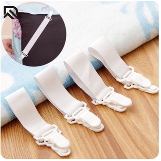MAX# 4pcs/set Bed Sheet Mattress Blankets Elastic Grippers Fasteners Clip Holder