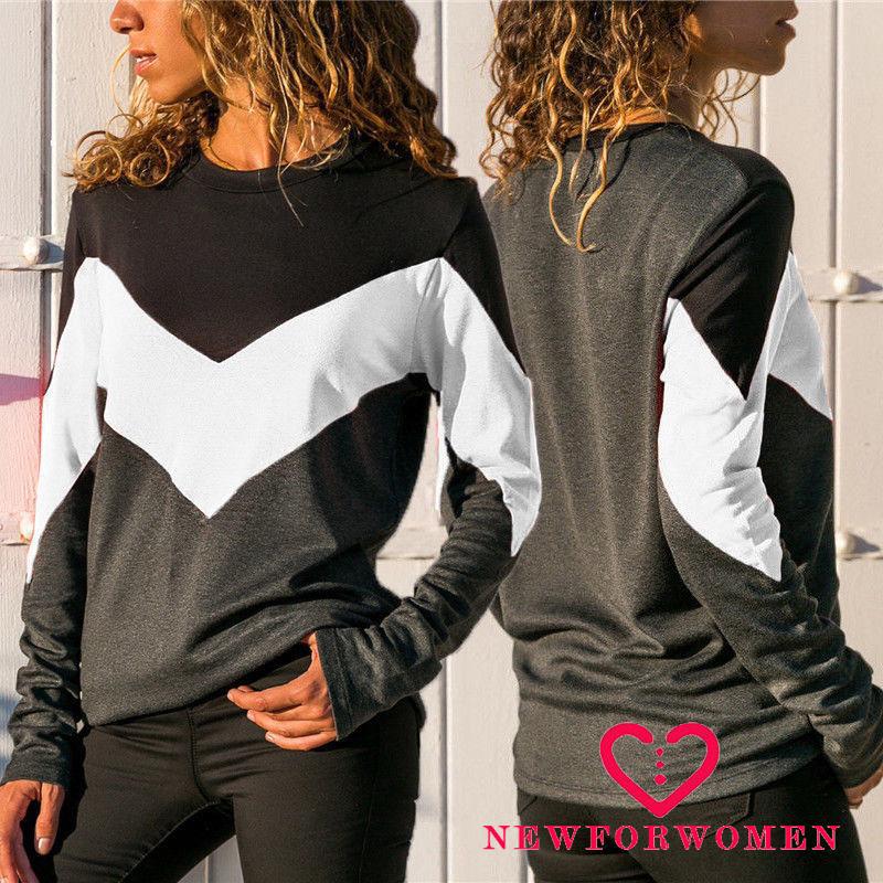 NFW♥Womens Long Sleeve Hoodies Pullover Sweatshirt Ladies