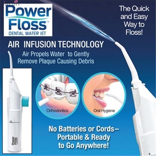 Dental Water Flosser Water Pick Rechargeable Oral Irrigator Waterpick Dental Flosser Irrigator Waterpic Dental Floss (Color: White)
