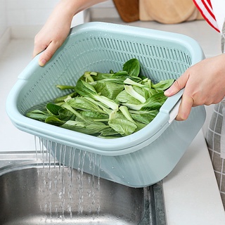 Multifunctional vegetable washing and draining basket Food drain basket, plastic kitchen basket