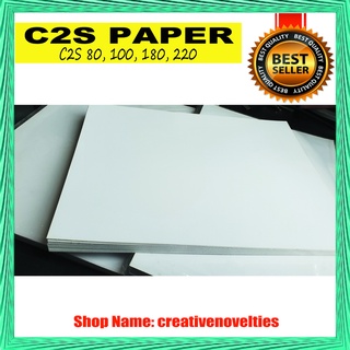 20sheets A4 sizeC2S PAPER for inkjet printer Good for Brochures, Flyers, Calling Cards, Invitations