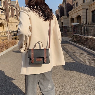 Women Retro Bag Ins Temperament Shoulder Bag Messenger Bag Fashion Portable Small Square Bag (4)