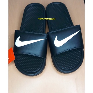 Nike Benassi Slippers/Slides "Black White" for Men (Premium Quality)