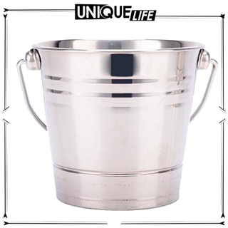 [Niuniu appliances] Portable Stainless Steel Ice Bucket Champagne Wine Beer Cooler Home Bar