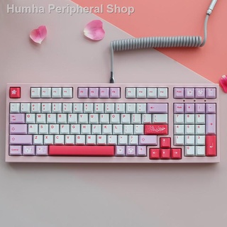 Hazakura keycaps PBT Material Dye-Sublimation Cherry profile Mechanical Keyboard keycap Personalized keycaps