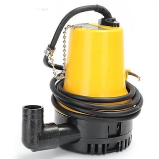12V 1620GPH 6000L/H Submersible Water Pump Clean Clear Dirty Pool Pond Flood