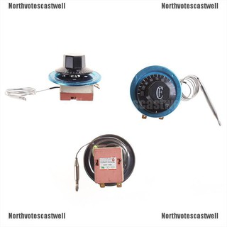 Northvotescastwell 220V 16A High-tech Dial Thermostat Temperature Control Switch for Electric NVCW
