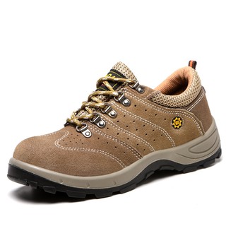 Safety shoes insulated shoes, leather solid soles, work shoes,anti-smashing,anti-puncture, anti-static and oil-resistant (1)