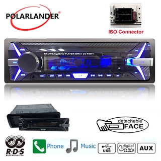 radioCar Radio Player Audio Stereo Music Player Car Kit In-Dash FM Stereo RDS Audio 1 din AUX/SD/USB