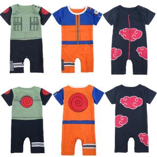 Baby Boy Akatsuki Costume Romper Infant Uzumaki NarutoHatake