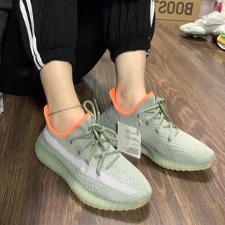 Adidas running shoes sports shoes Adidas Yeezy 350 V2 Boost "Desert Sage" Static Reflective