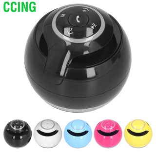 Ccing A18 BT Speaker Player Wireless Subwoofer Portable Stereo Speakers with LED Light