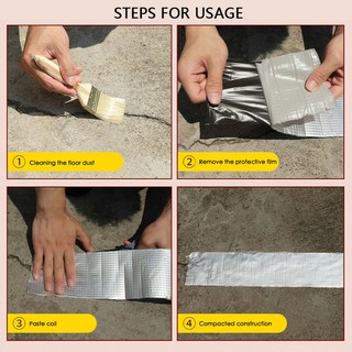 Aluminum Foil Tape , Butyl Super Fix Repair Wall Crack Waterproof Tape Super Fix Repair Wall Crack (6)