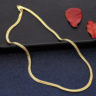 Women Men Flat Snake Bone Clavicle Chain Pendant Necklace / Ladies Simple Charm Necklaces / Elegant Clavicle Necklace / Girls Boy Personality Beach Chain Necklace / Popular Choker Necklace / Girlfriends Gifts Jewelry Accessories (1)