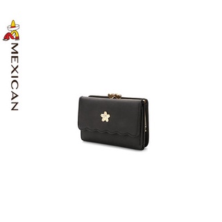 ǎ≟Scarecrow 2021 New wallet female summer change Mini simple folding short card bag niche design