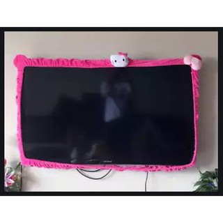 HELLO KITTY TV LACE COVER PLAIN 32 inches