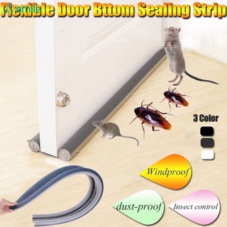 Flexible Door Seal Strip Guard Sealer Stopper Door Weatherstrip Guard Wind Dust Blocker Door