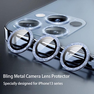 iPhone 13 Pro Max Bling Flamed Titanium Sapphire Metal Ring Camera Lens Glass Protector iPhone 12 Pro Max iPhone 11 Pro Max Lens Protector
