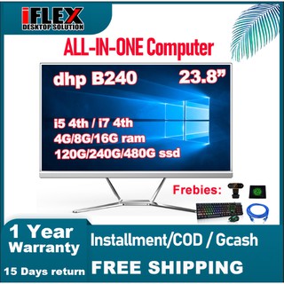All in One PC All in One Desktop PC Computer Set PC Full Set Core I7 Brand New 23.8 inches 24inch ga
