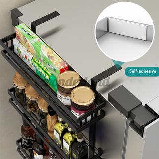 3 Tier Kitchen Refrigerator Storage Rack Fridge Seasoning Organizer Hang Shelf (5)