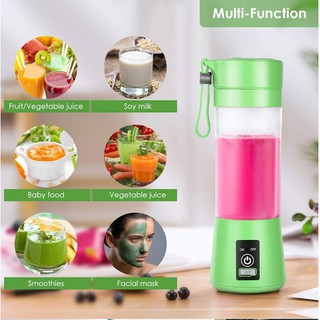 Rechargeable Portable Electric Fruit Juicers Extractor Juicer Mini USB Blender Mixer stainless