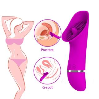 30 Speed Tongue Clitoris Stimulator Vibrator Sex Toys G-spot Nipple Sucker Silicone Oral Vibrator
