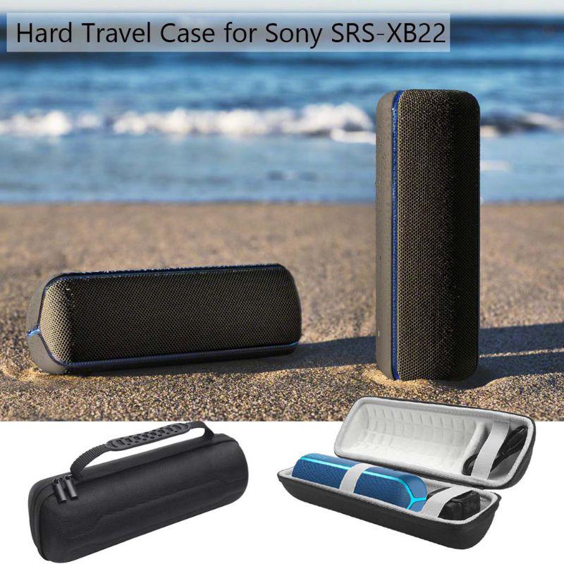 Round Shockproof Hard Protective EVA Case Box for Sony SRS-XB22 Extra Bass
