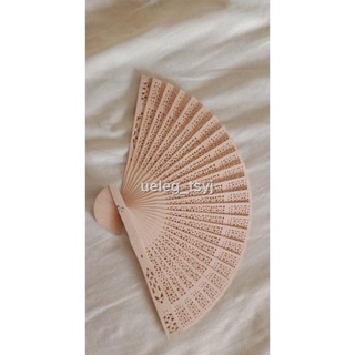 Wooden hand fan for souvenirs and weeding gifts Chinese