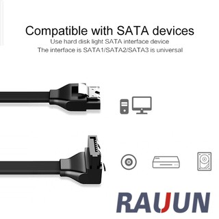 【Ready Stock】 SATA Cable 3.0 to Hard Disk SSD adapter HDD cable Straight 90 Degree Sata 3.0 Cable for Asus 【Rauun】