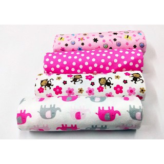 4 in 1 Newborn Baby Swaddling Blankets Sleeping Bedsheet (Depending on a available color design) (2)
