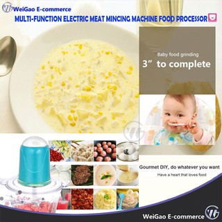 WG Multi-function Healthy Electric Meat mincing machine food processor (6)