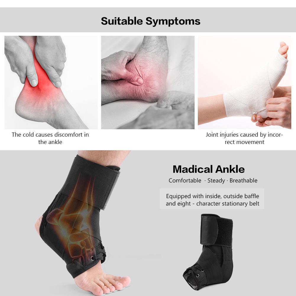 Ebayst Breathable Orthosis Ankle Brace Support Ankle Corrector (2)