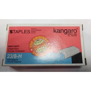 Kangaro 23/8 Heavy Duty Staples / 8mm 5/16" (2000 Staples) IN BOX 20 SMALL BOX