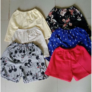 ASSORTED ITEM! CUTE KIDS SHORTS Printed and Plain 1-3 years old