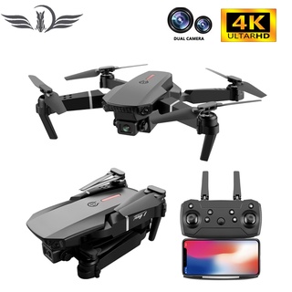 FEMA E88 Pro Drone 4k HD Dual Camera wide angle 1080P WiFi Fpv Drone Height Hold Rc Quadcopter Dron
