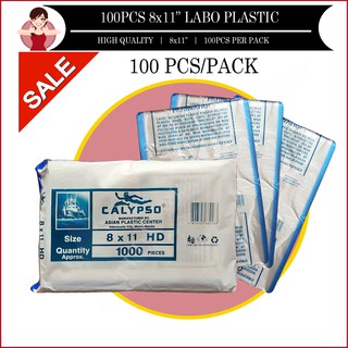 100pcs Calypso Labo Trash Bag Food Bag Plastic Bag 8x11 Tita Approved