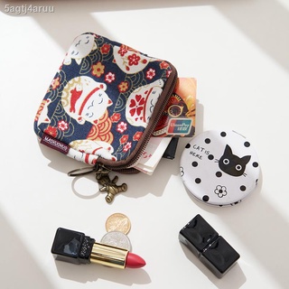 ⊕△Coin purse female small mini coin bag student wallet Japan and South Korea ins less retro compact