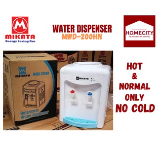 MIKATA WATER DISPENSER MWD 200HN [HOT & NORMAL ONLY] NO COLD!