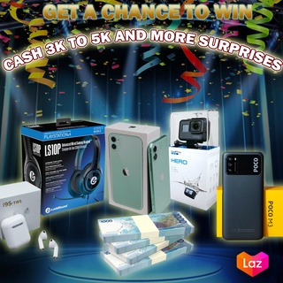 GADGET BUNDLE MISTERI BOX POSIBLE TO RECEIVE SURPRISE GIFT OR CELLPHONE OR WIN CASH PRICE