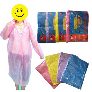 1 Pc. Rain Pochos Disposable Raincoat MSC25