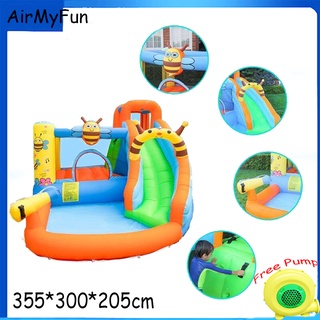 Children's Bouncy inflatable castle castle inflatable slide inflatable playground (2)